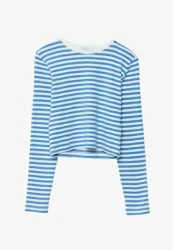 Stradivarius MIT STREIFEN - Langarmshirt - Light Blue 10 Stradivarius MIT STREIFEN - Langarmshirt - Light Blue -Stradivarius Deutschland Verkaufs-Shop a6f3ce3927a74e2992d033c2257ee733