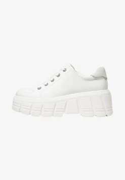 Stradivarius PLATEAU - Sneaker Low - White