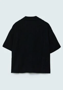 Stradivarius SHORT SLEEVE RUSTIC - Hemdbluse - Black 11 Stradivarius SHORT SLEEVE RUSTIC - Hemdbluse - Black -Stradivarius Deutschland Verkaufs-Shop a84fd2a398b44ab980528410fc1f0817