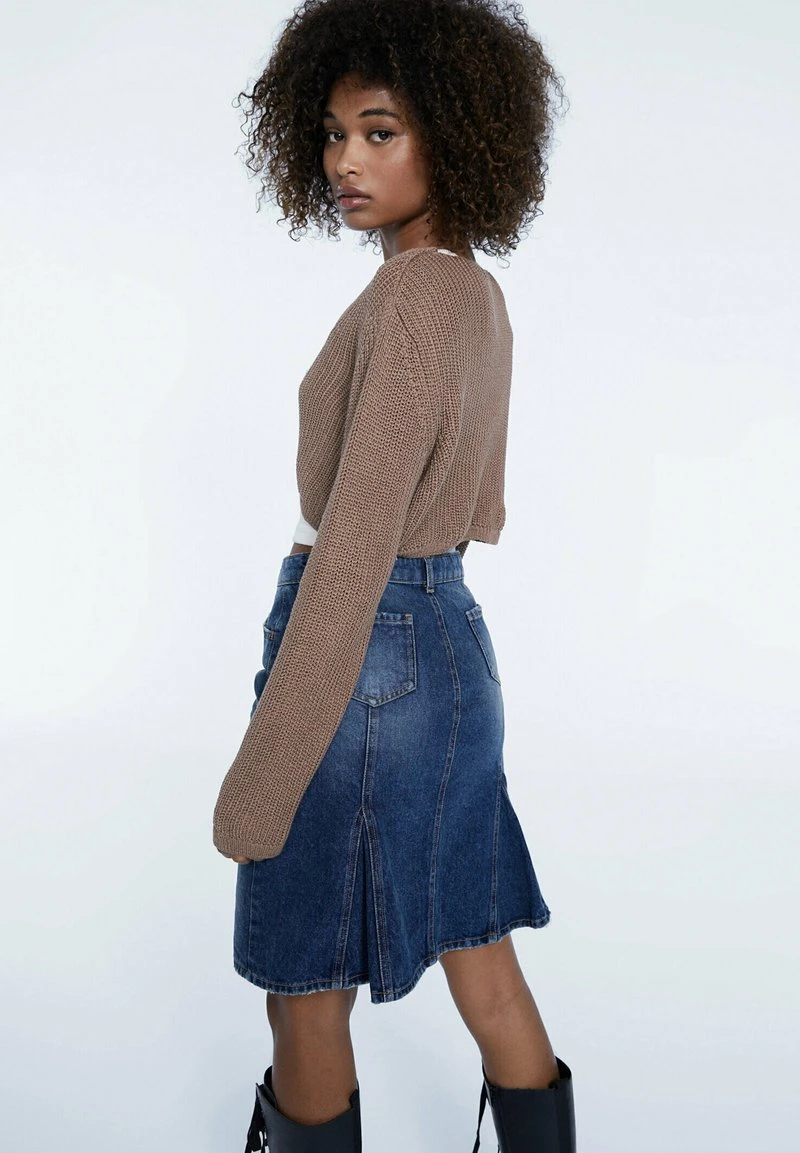 Stradivarius CROPPED 07516155 - Strickjacke - Brown 3 Stradivarius CROPPED 07516155 - Strickjacke - Brown – Bild 3