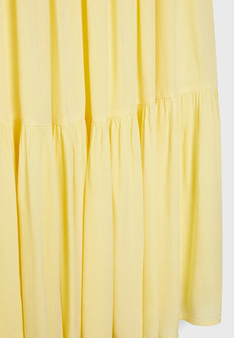 Stradivarius PEASANT - Maxirock - Yellow 6 Stradivarius PEASANT - Maxirock - Yellow – Bild 6