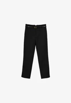 Stradivarius MIT GÜRTEL - Stoffhose - Black 10 Stradivarius MIT GÜRTEL - Stoffhose - Black -Stradivarius Deutschland Verkaufs-Shop a8d5b81e41a2457ca08034c10e37b669