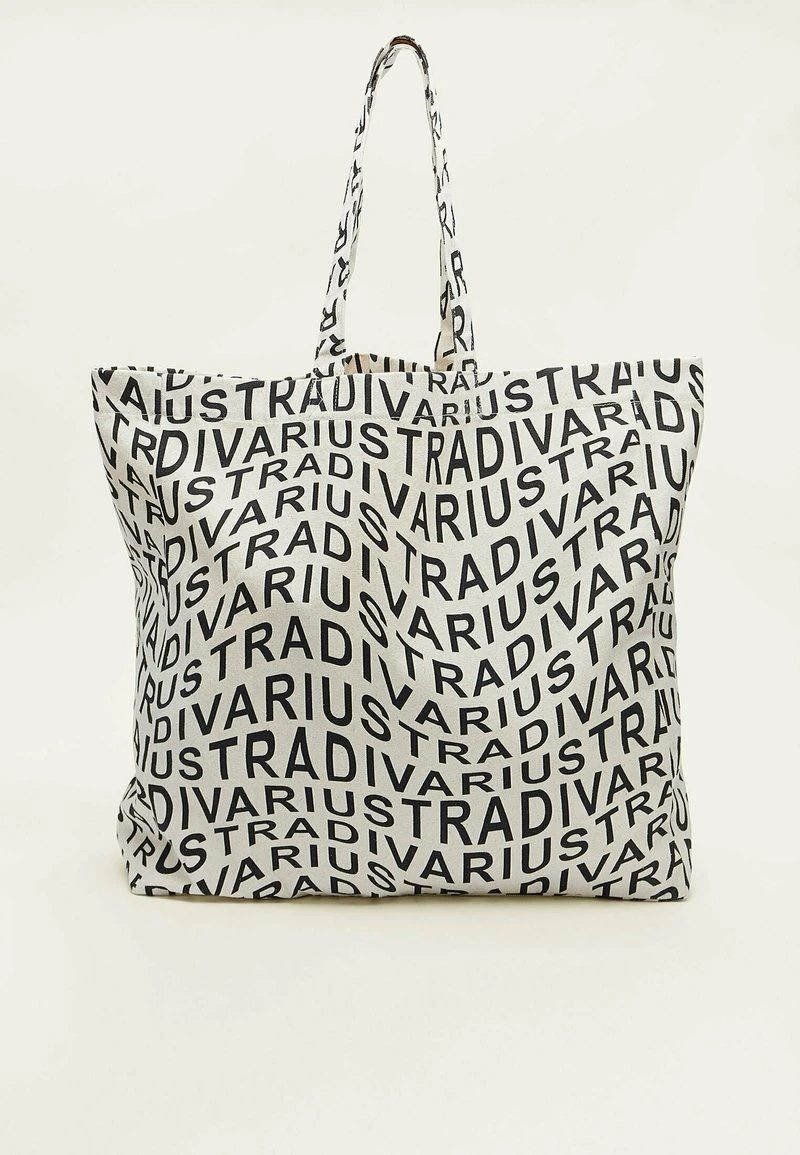 Stradivarius IT - Shopping Bag - Off White 4 Stradivarius IT - Shopping Bag - Off White – Bild 4
