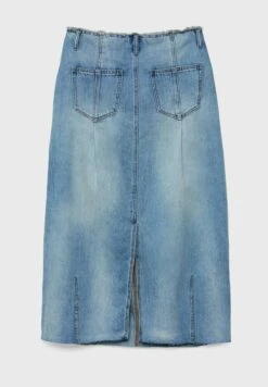 Stradivarius PLEATED - Maxirock - Dirty Denim 11 Stradivarius PLEATED - Maxirock - Dirty Denim -Stradivarius Deutschland Verkaufs-Shop abea6ed553d843cca344e5d68b3e9c3a