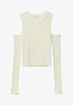 Stradivarius EXPOSED SHOULDER OPEN - Strickpullover - Stone -Stradivarius Deutschland Verkaufs-Shop acde87e5c0524121956332f2b1b04d7f