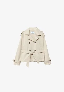 Stradivarius WITH BELT - Trenchcoat - Stone 10 Stradivarius WITH BELT - Trenchcoat - Stone -Stradivarius Deutschland Verkaufs-Shop adcfcc473cae4436a6d1f94ac90cba55