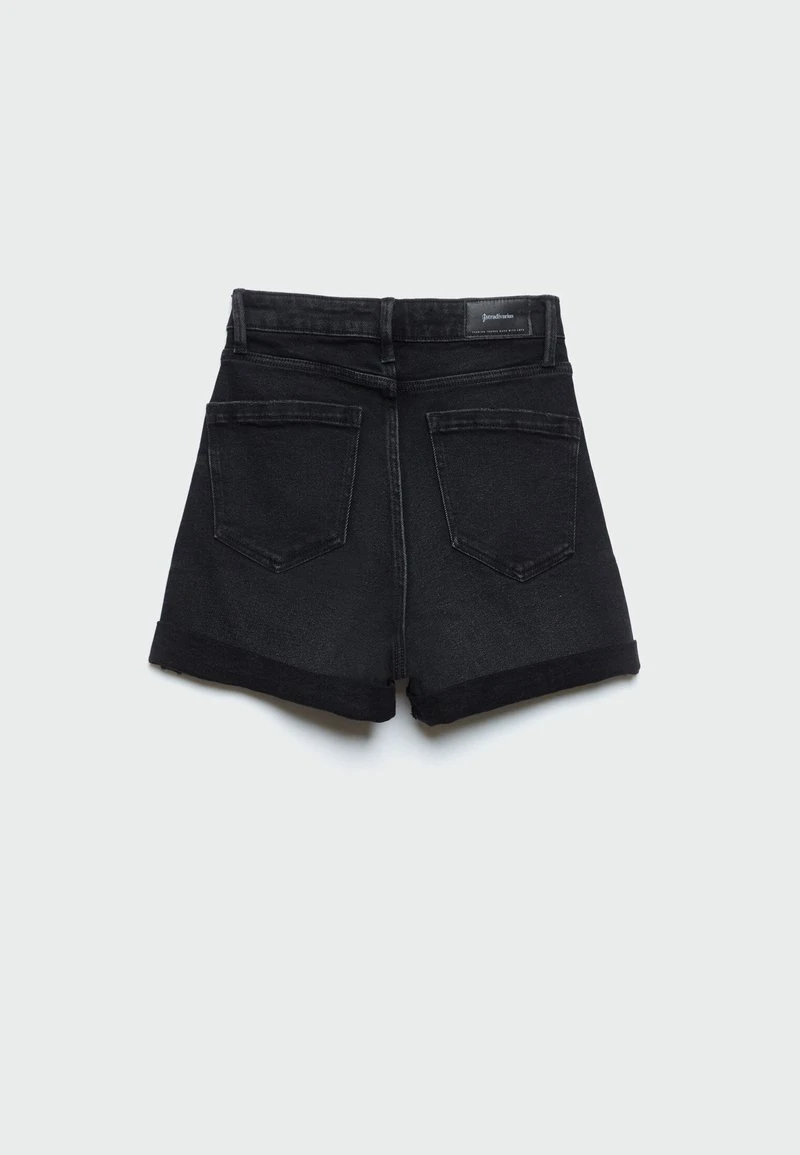 Stradivarius Jeans Shorts - Black 6 Stradivarius Jeans Shorts - Black – Bild 6