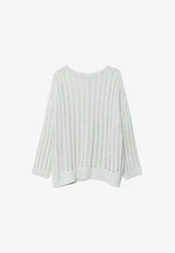 Stradivarius MIT LOCHMUSTER - Strickpullover - Off White 10 Stradivarius MIT LOCHMUSTER - Strickpullover - Off White -Stradivarius Deutschland Verkaufs-Shop af473146c1f64a29b8f6c977c56c3c4c