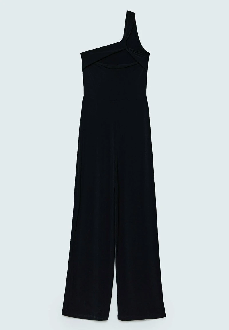 Stradivarius WITH CRISS CROSS BACK - Jumpsuit - Black 6 Stradivarius WITH CRISS CROSS BACK - Jumpsuit - Black – Bild 6