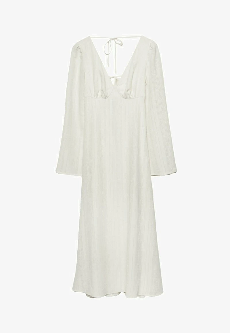 Stradivarius WITH LACE-UP BACK - Freizeitkleid - Beige 5 Stradivarius WITH LACE-UP BACK - Freizeitkleid - Beige – Bild 5