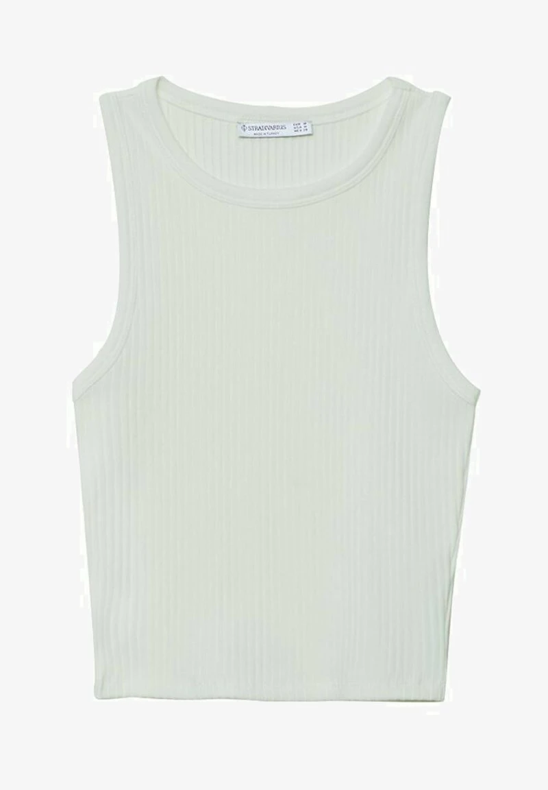 Stradivarius RACER - Top - Light Green 5 Stradivarius RACER - Top - Light Green – Bild 5