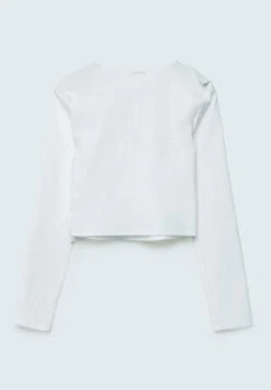 Stradivarius ASYMMETRIC RUFFLED - Bluse - White 11 Stradivarius ASYMMETRIC RUFFLED - Bluse - White -Stradivarius Deutschland Verkaufs-Shop b123543828524be7b1f78807c874e0f3