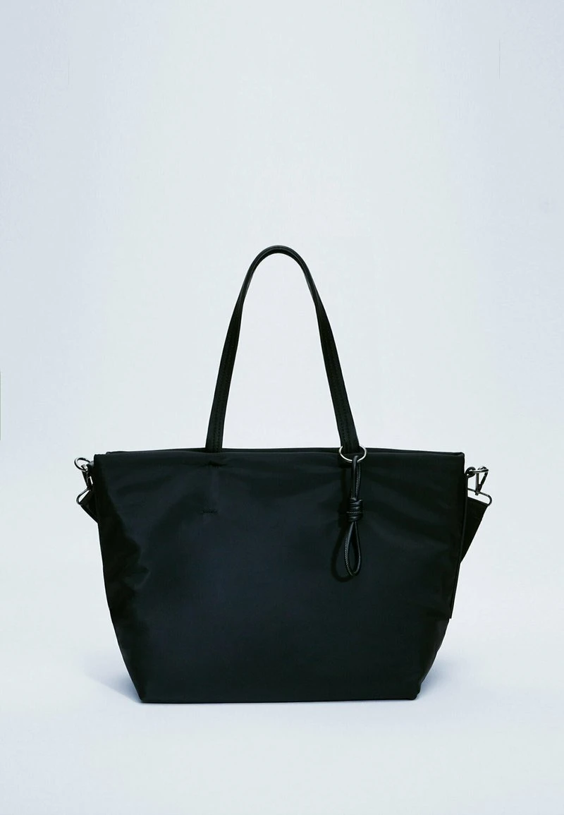 Stradivarius BASIC - Shopping Bag - Metallic Black 6 Stradivarius BASIC - Shopping Bag - Metallic Black – Bild 6