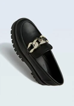 Stradivarius UND KETTE - Slipper - Black -Stradivarius Deutschland Verkaufs-Shop b2fd4ac22ff6430b928191566f421f51