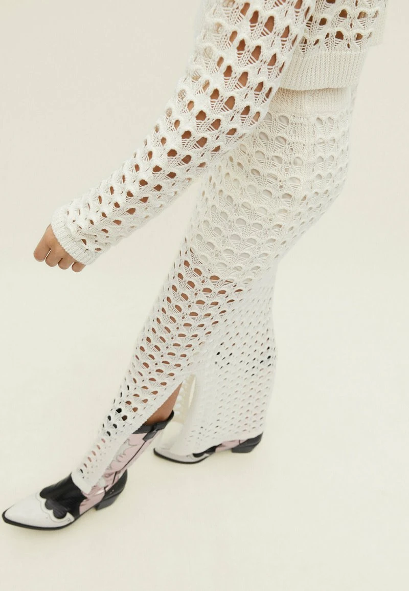 Stradivarius OPEN - Maxirock - Beige 3 Stradivarius OPEN - Maxirock - Beige – Bild 3