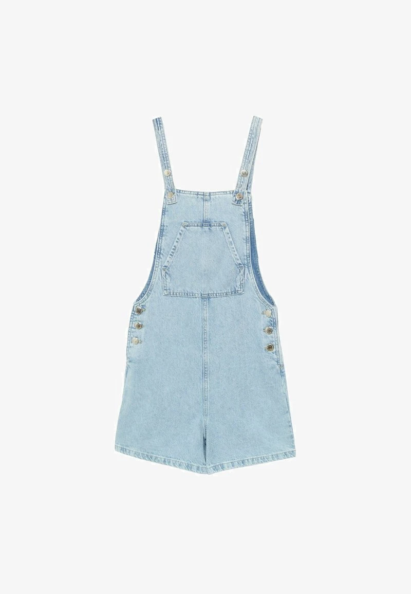 Stradivarius Latzhose - Light Blue 5 Stradivarius Latzhose - Light Blue – Bild 5