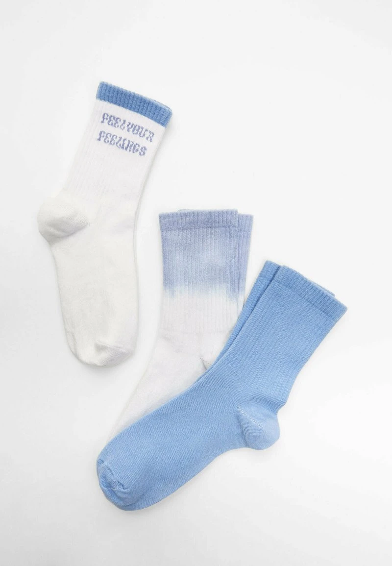 Stradivarius 3-ER-PACK OF TIE-DYE - Socken - Blue 6 Stradivarius 3-ER-PACK OF TIE-DYE - Socken - Blue – Bild 6