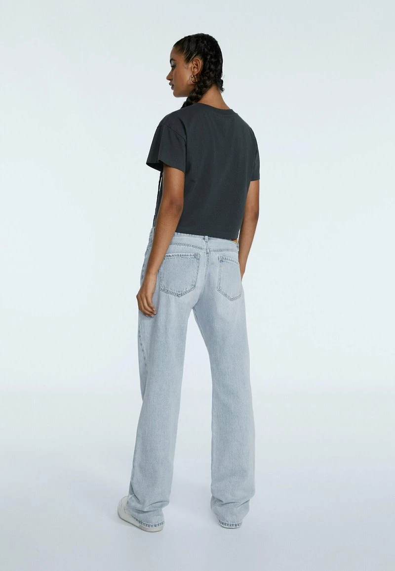 Stradivarius IM FIT - Jeans Straight Leg - Light Blue Denim 3 Stradivarius IM FIT - Jeans Straight Leg - Light Blue Denim – Bild 3