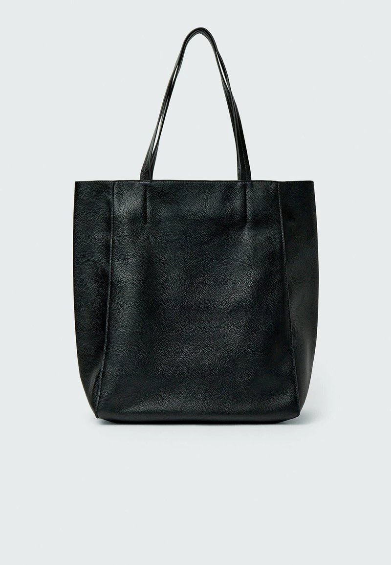 Stradivarius Shopping Bag - Black 4 Stradivarius Shopping Bag - Black – Bild 4