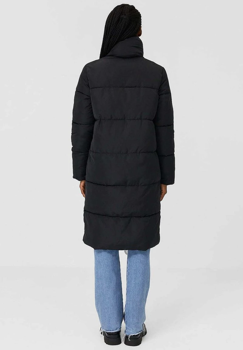 Stradivarius Wintermantel - Black 3 Stradivarius Wintermantel - Black – Bild 3