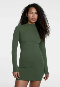 Stradivarius SINGLE - Etuikleid - Khaki