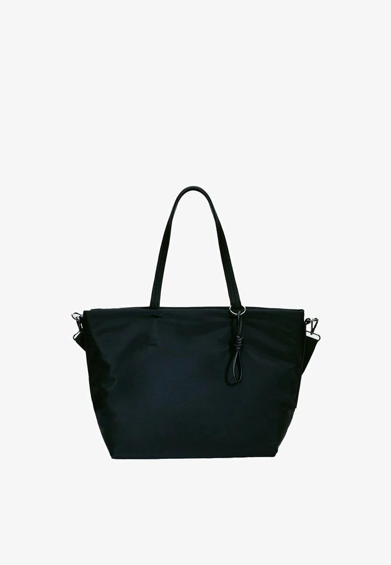 Stradivarius BASIC - Shopping Bag - Metallic Black 3 Stradivarius BASIC - Shopping Bag - Metallic Black – Bild 3