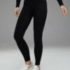 Stradivarius Leggings - Hosen - Black