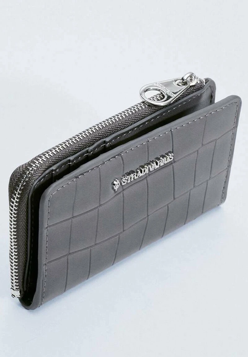 Stradivarius KARTENTASCHE MIT KROKOPRÄGUNG - Geldbörse - Dark Grey 5 Stradivarius KARTENTASCHE MIT KROKOPRÄGUNG - Geldbörse - Dark Grey – Bild 5