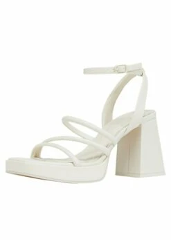 Stradivarius STRAPPY - High Heel Sandalette - Off White -Stradivarius Deutschland Verkaufs-Shop b92f8739ad8f45dd97989dd3e0f43fe1