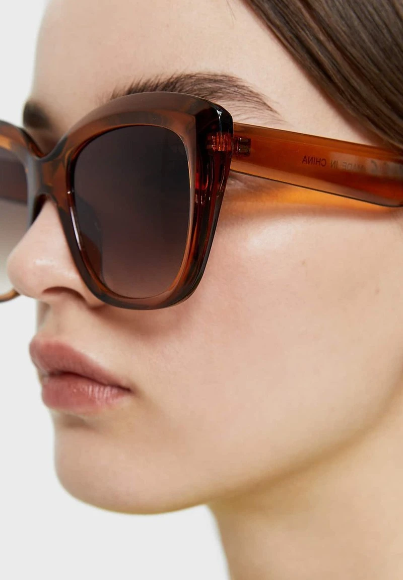 Stradivarius RETROLOOK - Sonnenbrille - Brown 2 Stradivarius RETROLOOK - Sonnenbrille - Brown – Bild 2