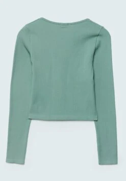 Stradivarius NAHTLOSES MIT V-AUSSCHNITT - Langarmshirt - Neon Green 11 Stradivarius NAHTLOSES MIT V-AUSSCHNITT - Langarmshirt - Neon Green -Stradivarius Deutschland Verkaufs-Shop bc5136a3b1d943788878448482614fb8