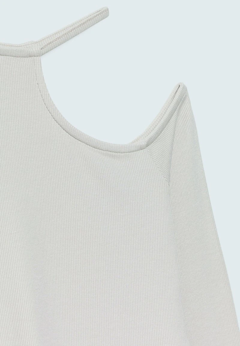 Stradivarius MIT CUT-OUTS - Langarmshirt - Stone 6 Stradivarius MIT CUT-OUTS - Langarmshirt - Stone – Bild 6