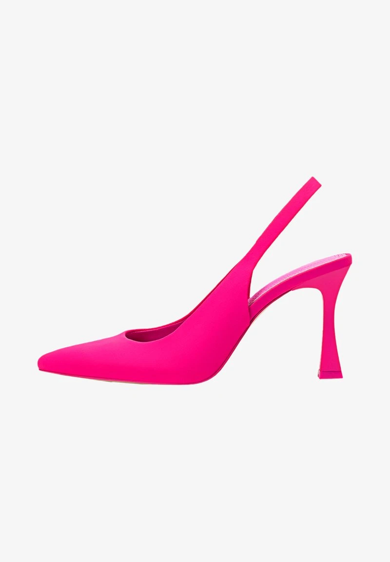 Stradivarius MIT ABSATZ - Pumps - Neon Pink 3 Stradivarius MIT ABSATZ - Pumps - Neon Pink – Bild 3