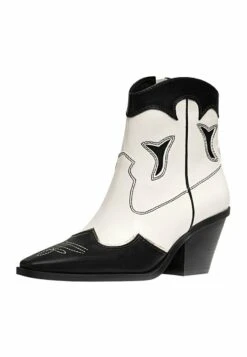 Stradivarius Cowboy-/Bikerstiefelette - Black White 8 Stradivarius Cowboy-/Bikerstiefelette - Black White -Stradivarius Deutschland Verkaufs-Shop beadf54bd42346b595967dfb0b4655f8
