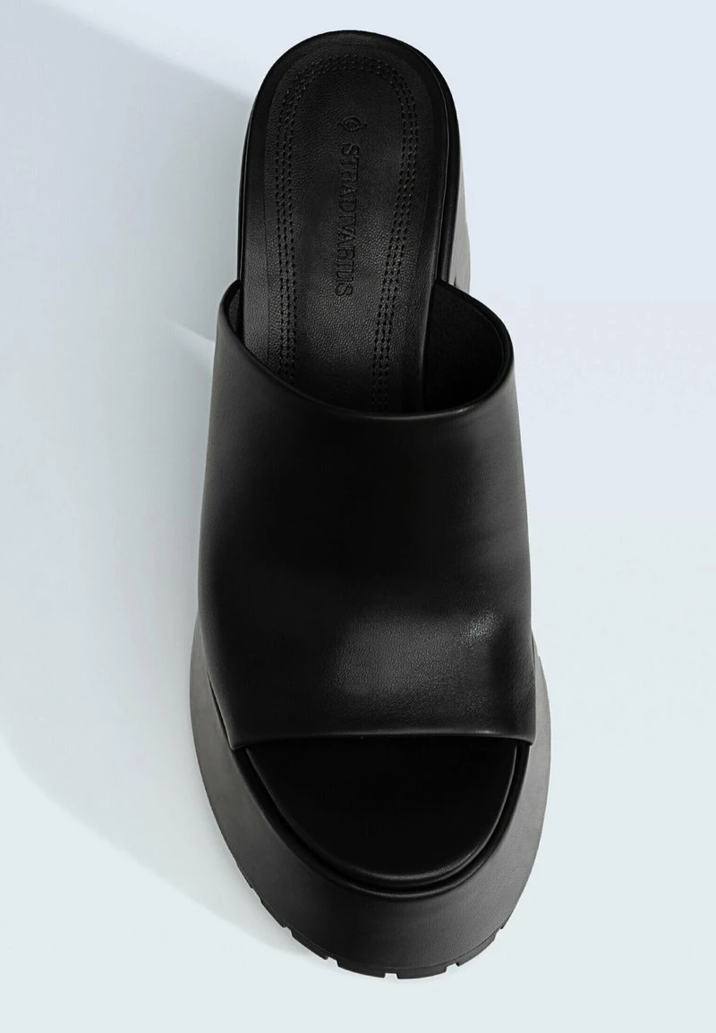 Stradivarius Pantolette Hoch - Black 4 Stradivarius Pantolette Hoch - Black – Bild 4