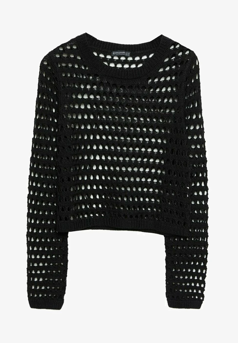 Stradivarius Strickpullover - Black 5 Stradivarius Strickpullover - Black – Bild 5