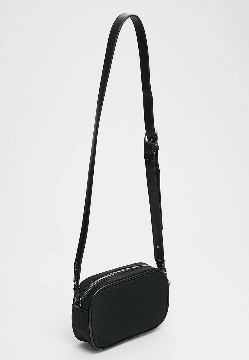 Stradivarius TWILL REPORTER - Umhängetasche - Black 4 Stradivarius TWILL REPORTER - Umhängetasche - Black – Bild 4