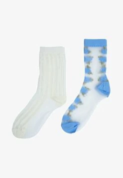 Stradivarius 2 PACK OF SEMI-SHEER - Socken - Off White -Stradivarius Deutschland Verkaufs-Shop c4fca61ee8a84a7e82a64c2543eb15d8