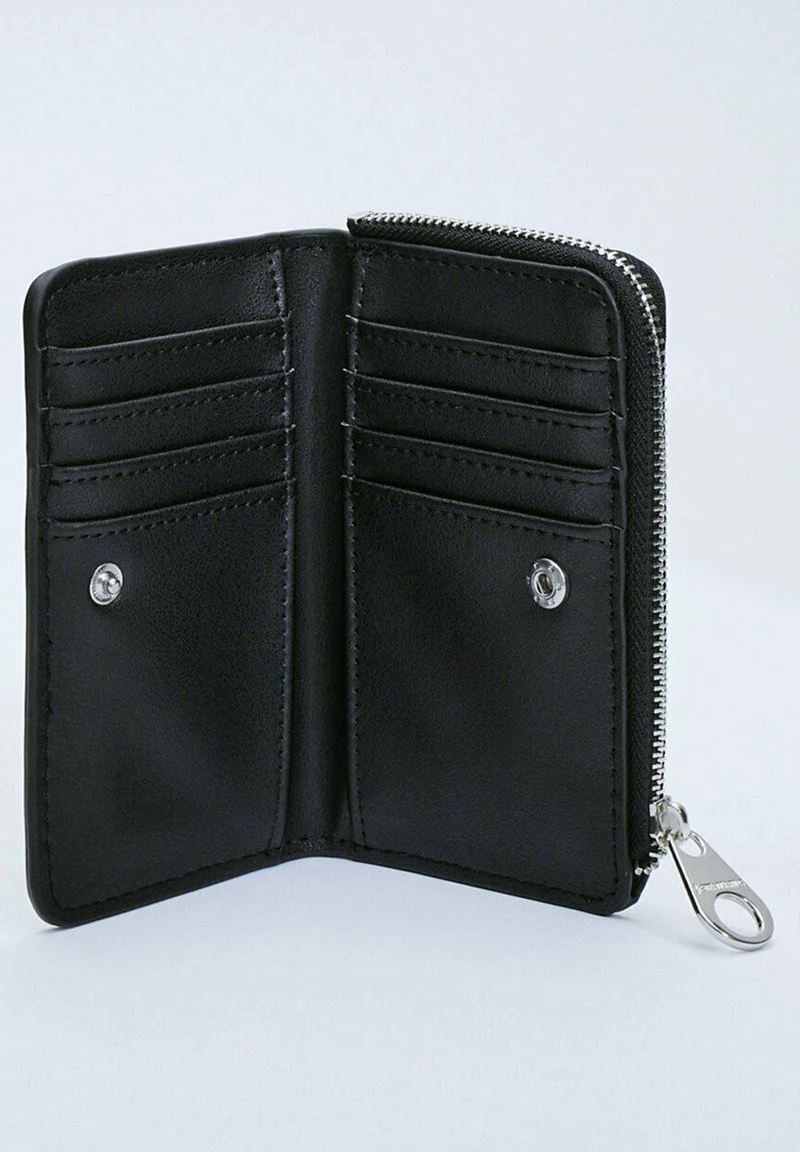 Stradivarius KARTENTASCHE MIT KROKOPRÄGUNG - Geldbörse - Black 2 Stradivarius KARTENTASCHE MIT KROKOPRÄGUNG - Geldbörse - Black – Bild 2