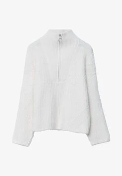 Stradivarius Grober Mit Reißverschluss - Strickpullover - White 10 Stradivarius Grober Mit Reißverschluss - Strickpullover - White -Stradivarius Deutschland Verkaufs-Shop c7554b957b0f45328495e3d7be62337a