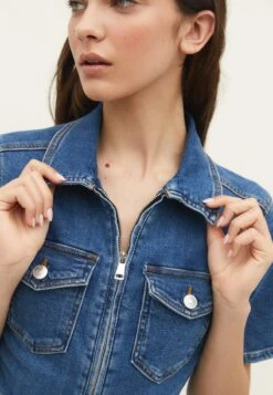 Stradivarius Jumpsuit - Dark Blue Denim 9 Stradivarius Jumpsuit - Dark Blue Denim -Stradivarius Deutschland Verkaufs-Shop c766608362e147428f4a4f54bf5ac3bc