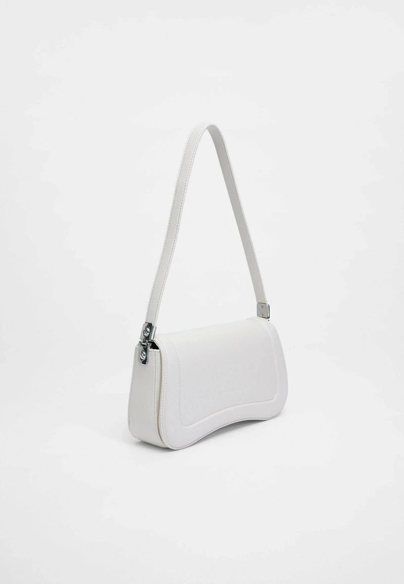 Stradivarius WAVY DETAIL - Handtasche - Off White 5 Stradivarius WAVY DETAIL - Handtasche - Off White – Bild 5