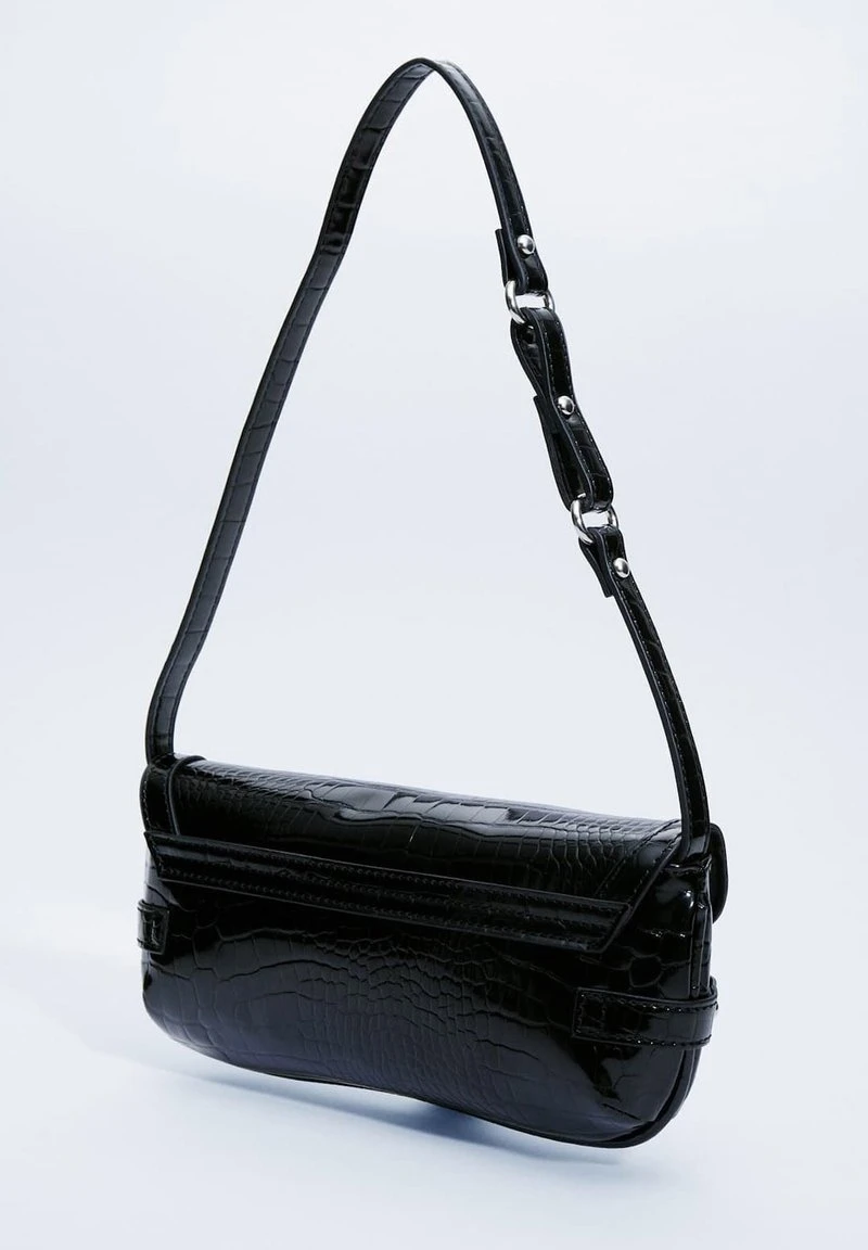 Stradivarius MIT SCHNALLE 03623301 - Handtasche - Black 4 Stradivarius MIT SCHNALLE 03623301 - Handtasche - Black – Bild 4