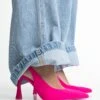 Stradivarius MIT ABSATZ - Pumps - Neon Pink