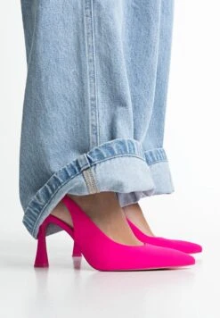 Stradivarius MIT ABSATZ - Pumps - Neon Pink