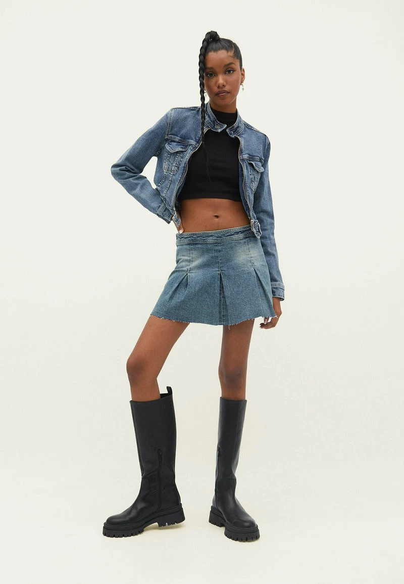 Stradivarius BOX - Jeans Shorts - Light Blue 2 Stradivarius BOX - Jeans Shorts - Light Blue – Bild 2