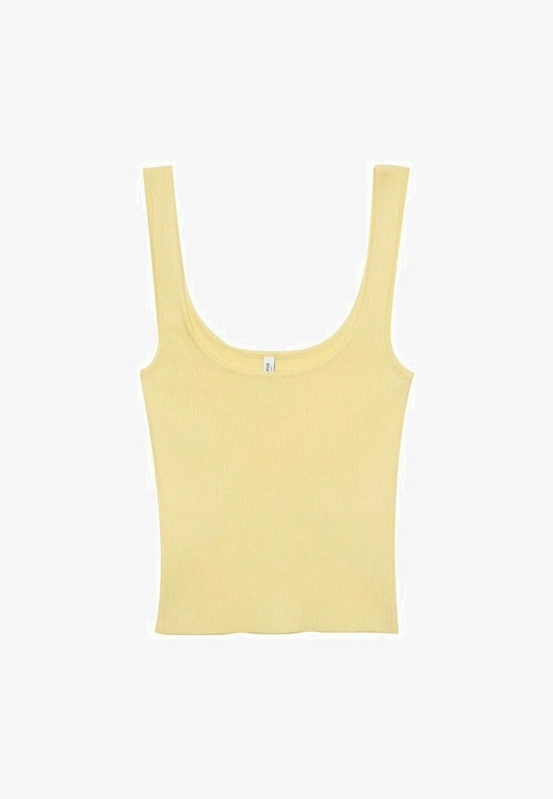 Stradivarius STRAPPY - Top - Yellow 5 Stradivarius STRAPPY - Top - Yellow – Bild 5
