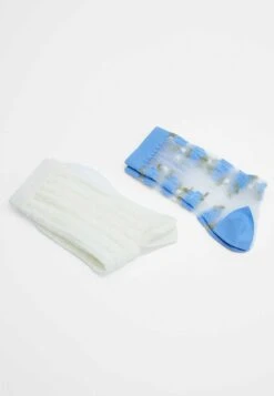 Stradivarius 2 PACK OF SEMI-SHEER - Socken - Off White -Stradivarius Deutschland Verkaufs-Shop ca4a8f3fe44743f4b15d0005cafac084