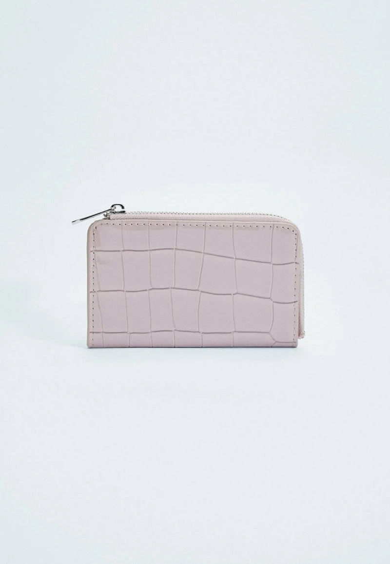 Stradivarius KARTENTASCHE MIT KROKOPRÄGUNG - Geldbörse - Light Pink 2 Stradivarius KARTENTASCHE MIT KROKOPRÄGUNG - Geldbörse - Light Pink – Bild 2