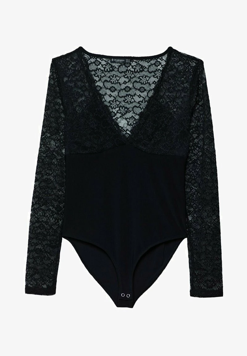 Stradivarius Langarmshirt - Black 5 Stradivarius Langarmshirt - Black – Bild 5